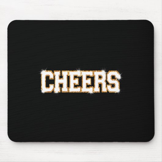 Cheers Happy New Year Celebration New Years Eve Pa Muismat (Voorkant)