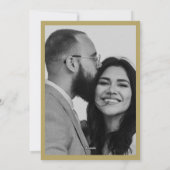 Cheers  Happy New Year Modern Chic 2 Photo Feestdagenkaart (Achterkant)