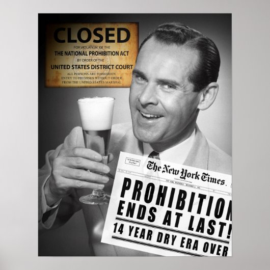 CHEERS! Het verbod is voorbij! Poster (Voorkant)