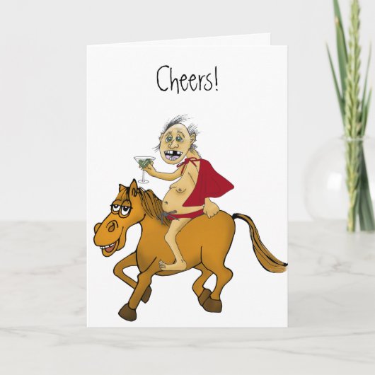 Cheers. Ik wens je een super verjaardag! Kaart (Voorkant)