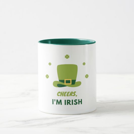 "CHEERS I'M IRISH" TWEE TELEFOONS MOK. MOK (Midden)
