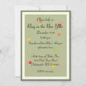 Cheers Invitation Kaart (Achterkant)