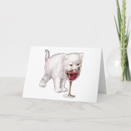 Cheers Kitten Kaart (Voorkant)