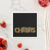 CHEERS Luipaard Print Ballon Chic Fun Servet (Insitu)