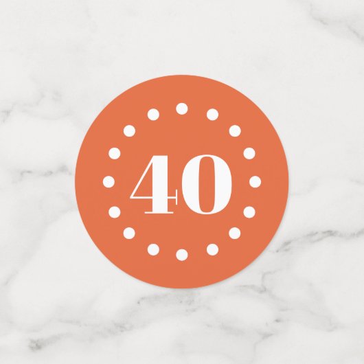 Cheers Milestone Birthday Multi Photo Confetti (Kleine voorkant)