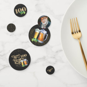 Cheers Milestone Verjaardag Custom Party Confetti