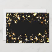 CHEERS Moderne foto- en goudgrens nieuwjaar Feestdagenkaart (Achterkant)