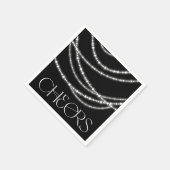 Cheers mousserend lampjes Nieuwjaar Eve Party Servetten (Hoek)