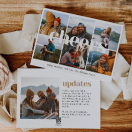 Cheers Multi Foto Kerst Kaart