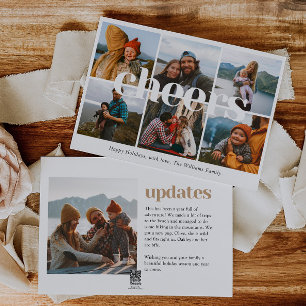 Cheers Multi Foto Kerst Kaart