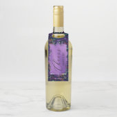 CHEERS Neon Cocktails 21st verjaardag Flessenhanger (Op fles)