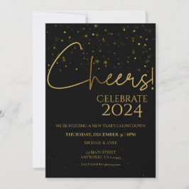 Cheers nieuwjaar kaart