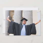 Cheers Photo Green Afstuderen Aankondiging (Achterkant)