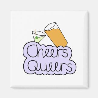Cheers Queers Sticker Magneet