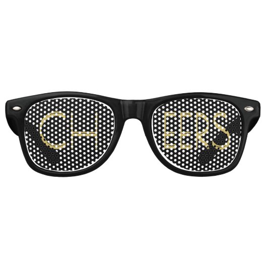 CHEERS RETRO ZONNEBRIL (Voorkant)