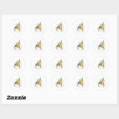 Cheers! Ronde Sticker (Vel)