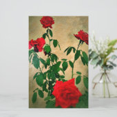 Cheers, Rozen van Love_ Briefpapier (Staand voorkant)