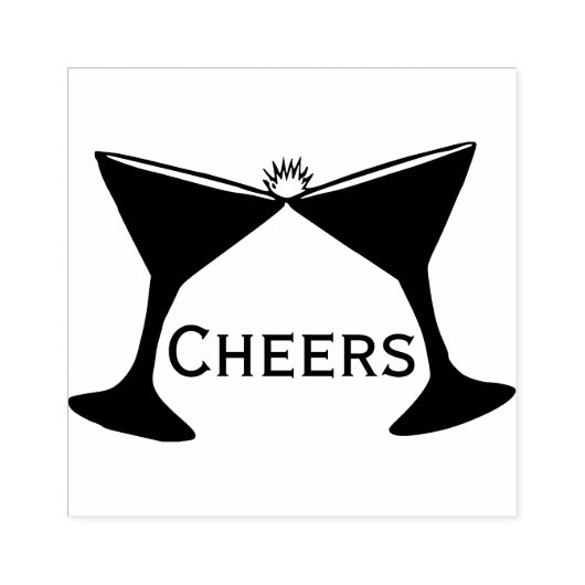 Cheers Rubberstempel (Afrduk)