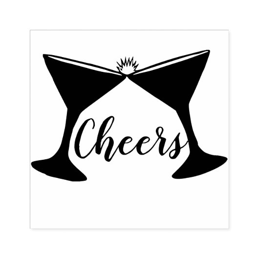 Cheers Rubberstempel (Afrduk)