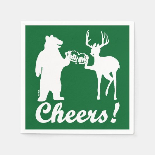 Cheers. Servetten (Voorkant)