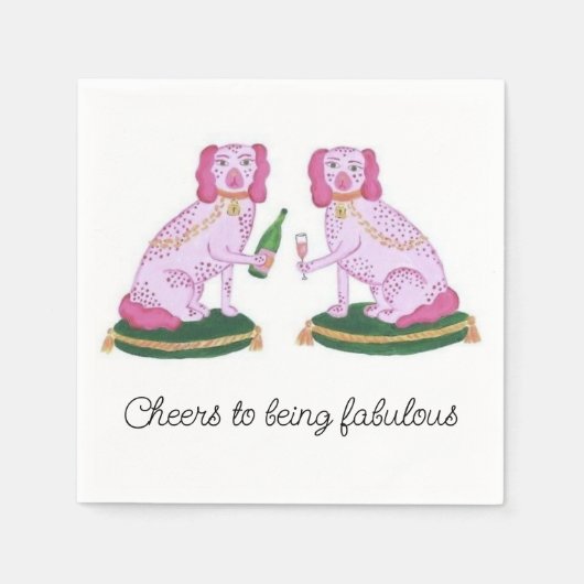 Cheers servetten Chinsinoir (Voorkant)