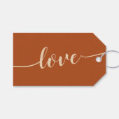 Cheers Simple love script Cadeaulabel (Voorkant (Horizontaal))