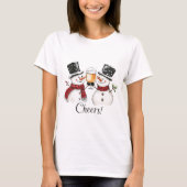 Cheers-Snowman T-shirt (Voorkant)