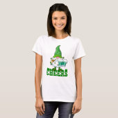Cheers St. Patrick's Day Leprechaun T-Shirt (Voorkant volledig)