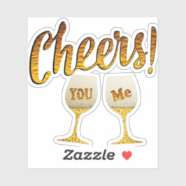 Cheers Sticker