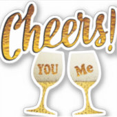 Cheers Sticker (Voorkant)