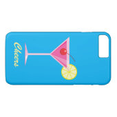 Cheers Summer Cocktail iPhone 7 Plus Hoesje (Achterkant (Horizontaal))