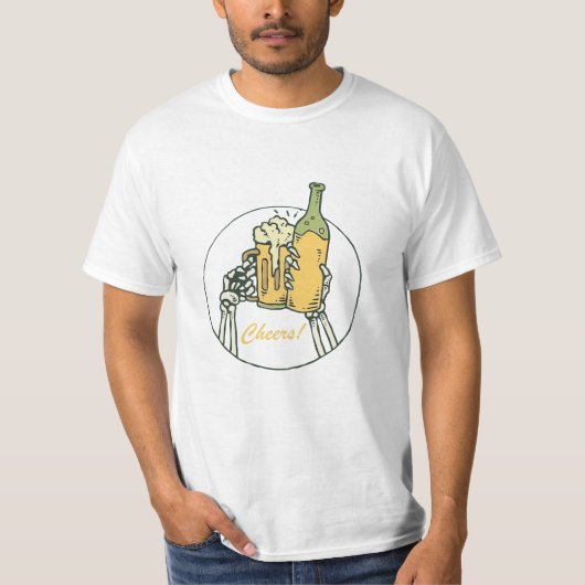 Cheers! T-shirt (Voorkant)