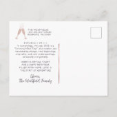 Cheers to 2026 Year of Change New Year Feestdagenkaart (Achterkant)