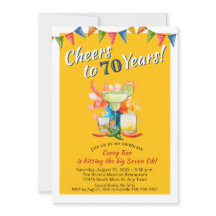 Cheers to 70 Years Modern Fiesta 70th Birthday 