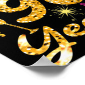 Cheers To 90 Years 1931 90th Birthday Celebration  Poster (Hoek)