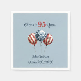 Cheers to 95 Years Birthday Party Servet