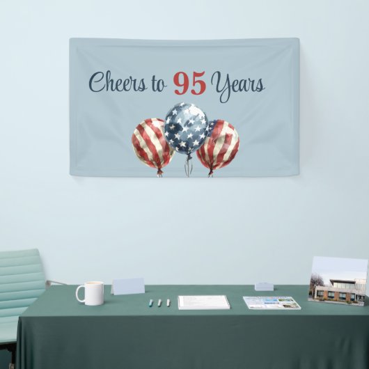 Cheers to 95 Years Birthday Party Spandoek (Beurs)