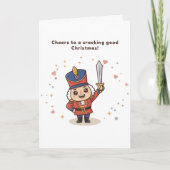 Cheers to a Cracking Good Christmas Cute Puchi  Kaart (Voorkant)