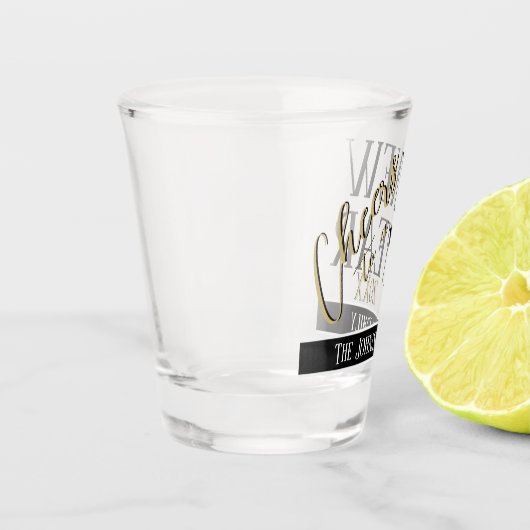 Cheers To A New Year - Customize (Any Event) Shot Glas (Links)