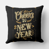 Cheers to a new year kussen (Achterkant)