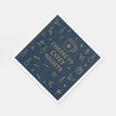 Cheers to Cozy Nights Paper Napkin Servet (Hoek)