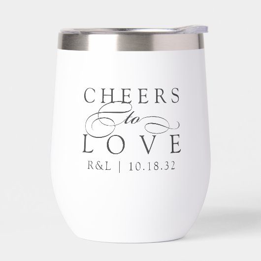Cheers to Love Wedding Favor (Links)