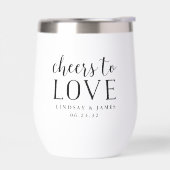Cheers to Love Wedding Favor (Links)