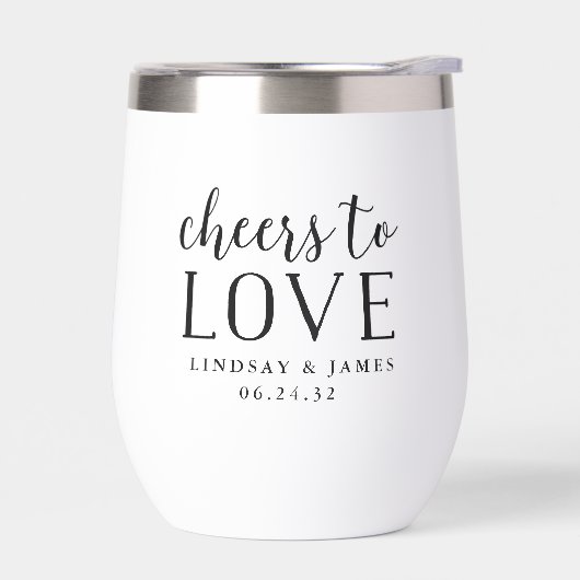 Cheers to Love Wedding Favor (Links)