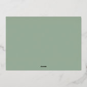 Cheers to Love Wine Tasting Engagement Party Folie Uitnodiging (Achterkant)