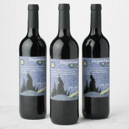 Cheers to New Heights: Custom Wine Labels for Cele Wijn Etiket