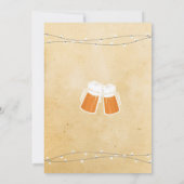  Cheers to Retirement Party Beers nodigt uit Kaart (Achterkant)