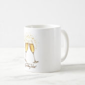 Cheers to Sparkling 2026 Mug Koffiemok (Voorkant rechts)