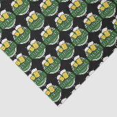 Cheers to St Patrick's Day Beer Mokken Tissuepapier (Detail)