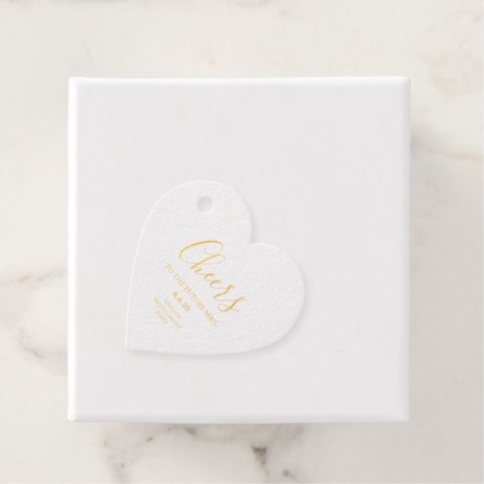 Cheers to The Future Mrs. Custom Bachelorette Bedankjes Labels (Met doos)